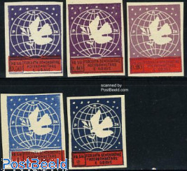Woman congress 5v imperforated