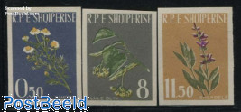 Flowers 3v imperforated