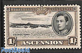 1Sh, George Town, Perf. 13, Stamp out of set