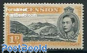 1p, Perf. 13.5, Stamp out of set