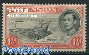 1.5p, Perf. 13.5, Stamp out of set