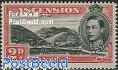 2p, Stamp out of set, perf. 14