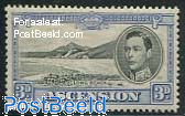 3p Ultramarin/black, perf. 13.5, Stamp out of set