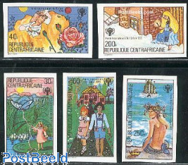 Int. year of the child 5v imperforated