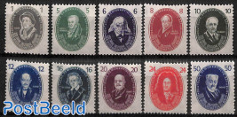 Famous persons 10v