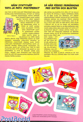 Tatu & Patu 6v s-a in booklet