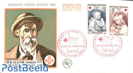 Red Cross 2v, Renoir paintings