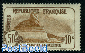 50c+10c, Stamp out of set