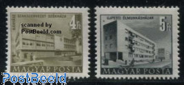 Definitives, buildings 2v