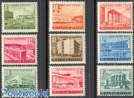 Definitives, buildings 9v