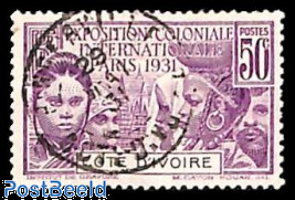 50c, Stamp out of set