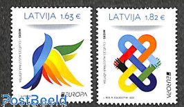 Europa, peace 2v