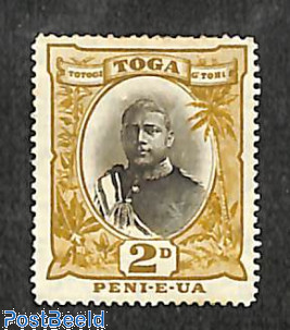 2d, type I, Stamp out of set