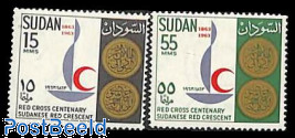 Red Cross centenary 2v