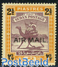 Airmail overprint 1v
