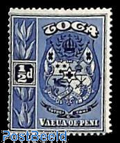 0.5p, Stamp out of set