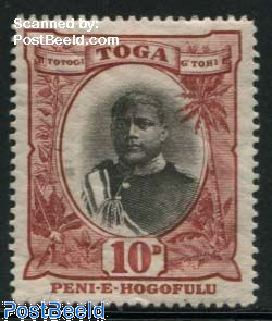 10p, Stamp out of set