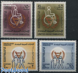 Year of disabled people 4v