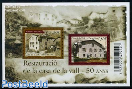 Restauration of the Casa de la Vall s/s