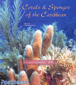 Corals and Sponges s/s