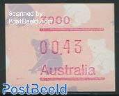 Automat stamp 1v (face value may vary)