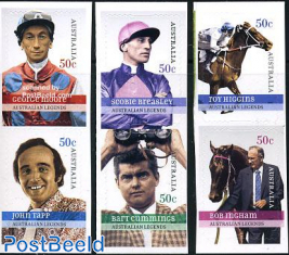 Horse sport legends 6v s-a (from booklets)