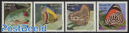 Brasiliana, insects 4v