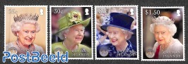 Queen Elizabeth II 95th birthday 4v 