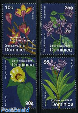 Flowers of Dominica 4v