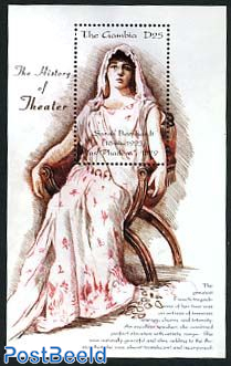Theatre history s/s, Sarah Bernhardt