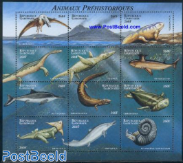 Preh. animals 12v , Peteinosaurus