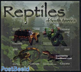 Reptiles 4v m/s, Red foot tortoise