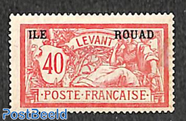 Ile Rouad 40c, Stamp out of set