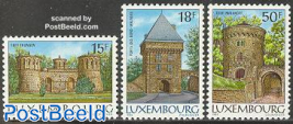 Luxemburg fortifications 3v normal paper