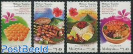 Local Food, Joint Issue Hong Kong 4v