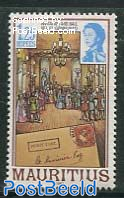 1.25Rp, Stamp out of set (year 1983)