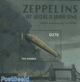 Zeppelins of World War I s/s