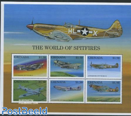 Spitfire planes 6v m/s