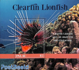 Clearfin Lionfish s/s