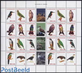Birds minisheet