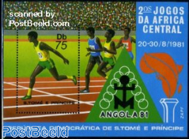 Central African games s/s