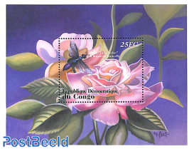 Insect & rose s/s