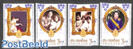 Princess Galyani Vadhana 100th anniversary 4v