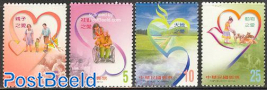Wishing stamps 4v