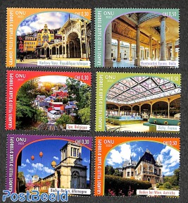 World heritage, Spa cities 6v from booklet