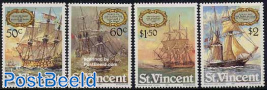 Historical ships 4v