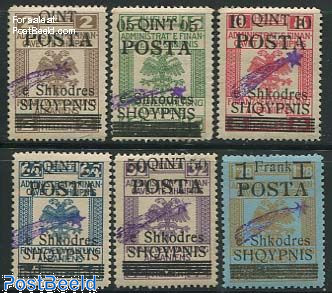Overprints 6v