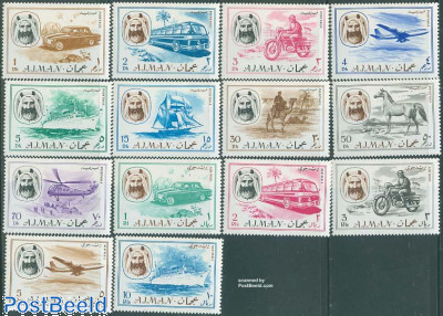 Definitives, transport 14v