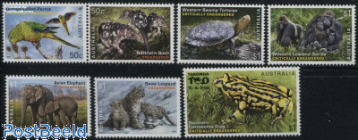 Endangered Wildlife 7v (5v+[:])