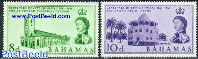 Nassau centenary 2v